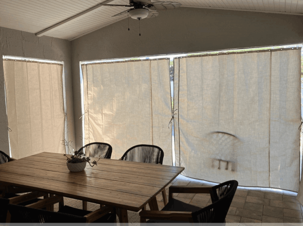 Orlando Outdoor Lanai Curtains